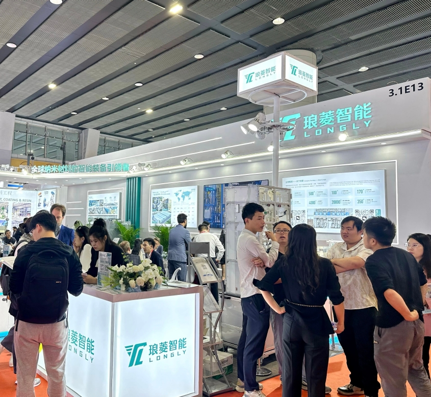 LONGLY equipment appeared at CHINACOAT2024, helping coatings companies breakthrough!