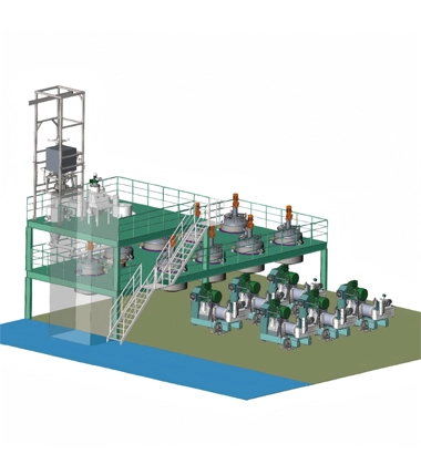 Battery Anode Material Automatic Production Line