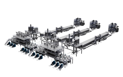 Battery Cathode Material Automatic Production Line