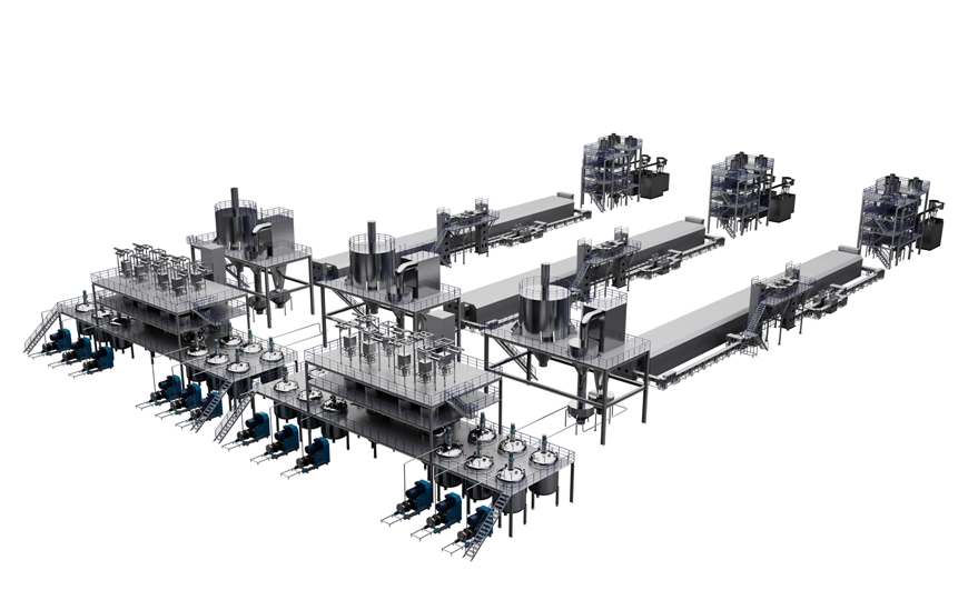 Battery Cathode Material Automatic Production Line