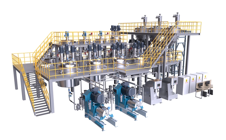 Coating Material Automatic Production Line